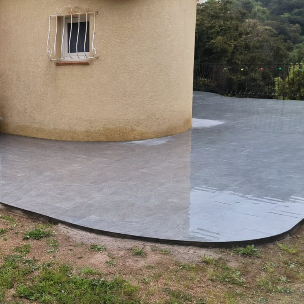 Maçonnerie - réalisation terrasse - dallage et carrelage